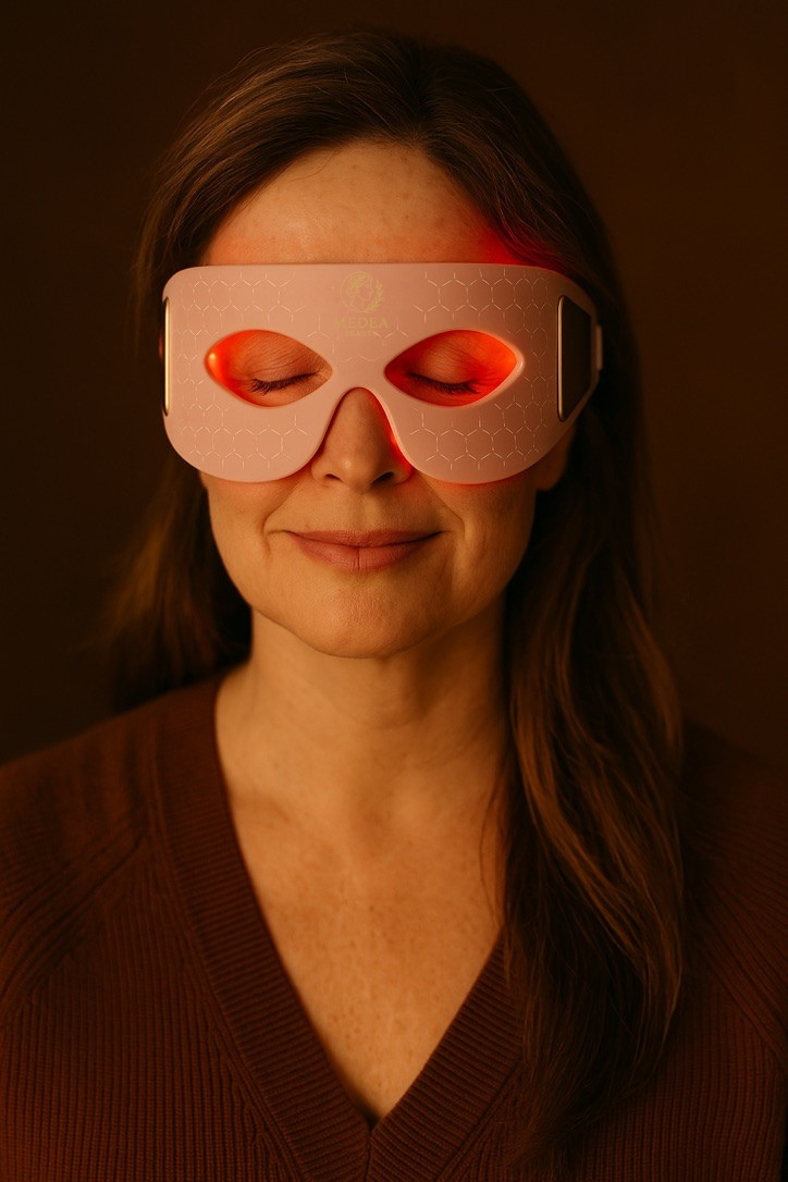 LED Light Therapy Eye Mask – Red Light for Dark Circles & Fine Lines