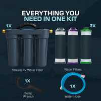 The Stream - Portable 3-Stage Water Filtration System