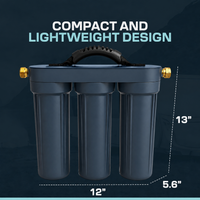 The Stream - Portable 3-Stage Water Filtration System