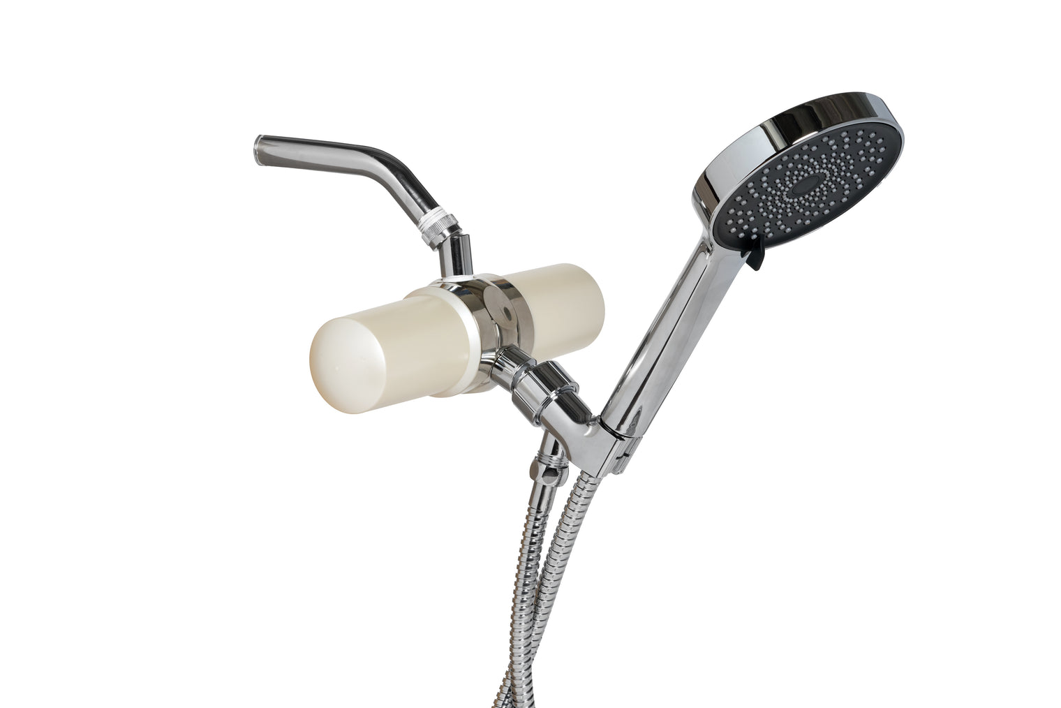 Santé Ultimate Dual KDF Shower Filter With Handheld Shower Wand