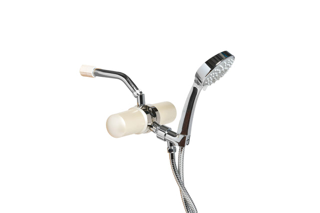 Santé Ultimate Dual KDF Shower Filter With Handheld Shower Wand