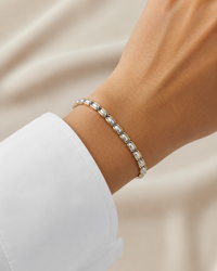 Negative Ion Exchange Bracelet — Two-Tone Woven Link