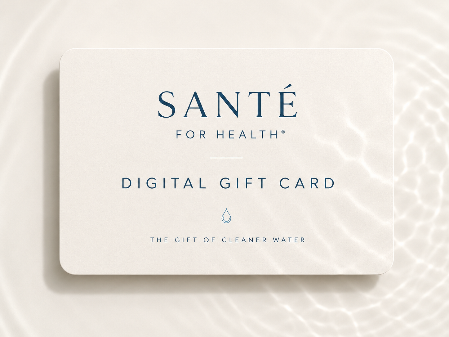 Santé Gift Card