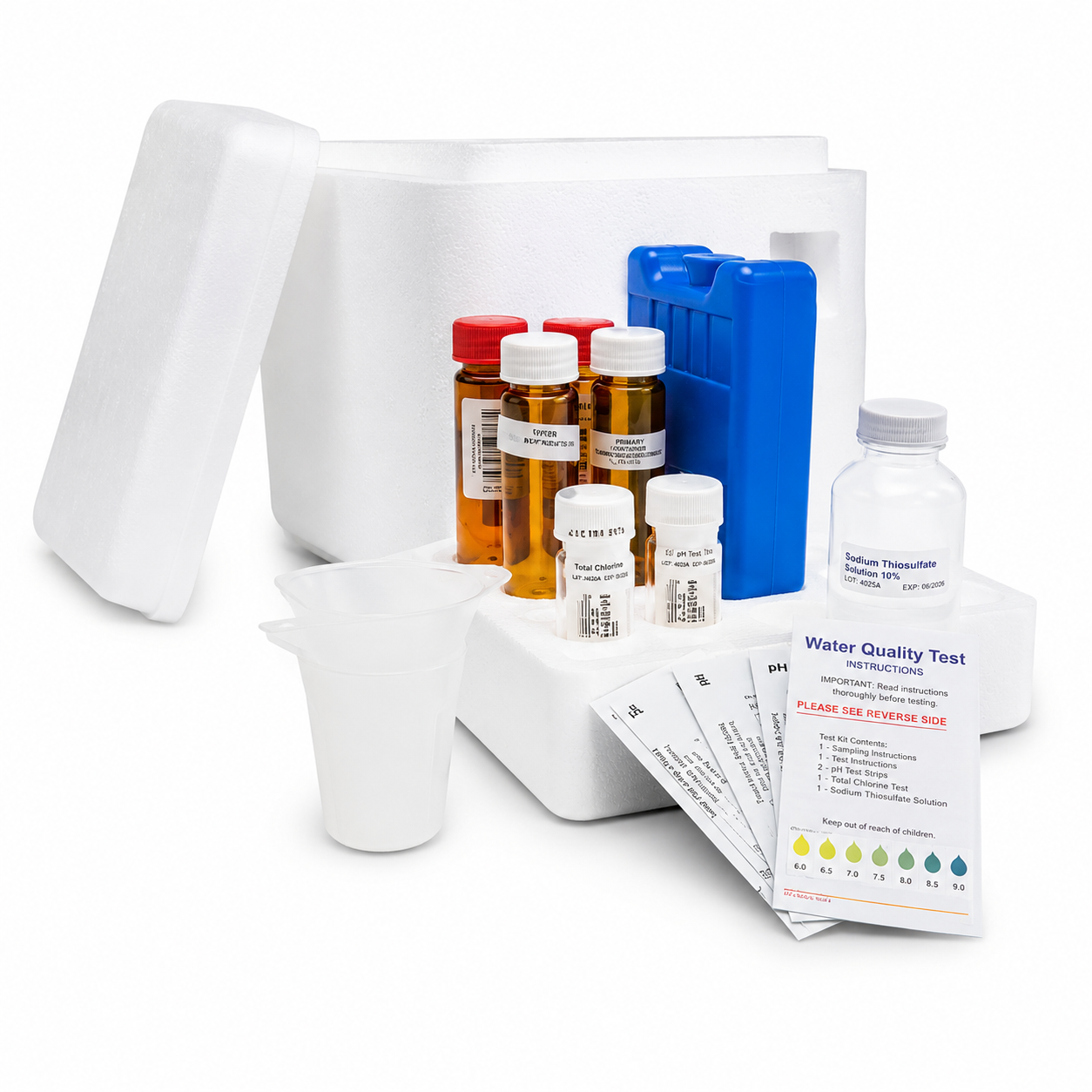 Basic City Water Testing Kit – 32 Contaminants