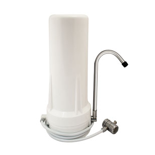 Compound Removing Well Water Single Dome Counter Top Filter System