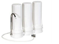 Alkaline Balancing Triple Counter Top Filter System
